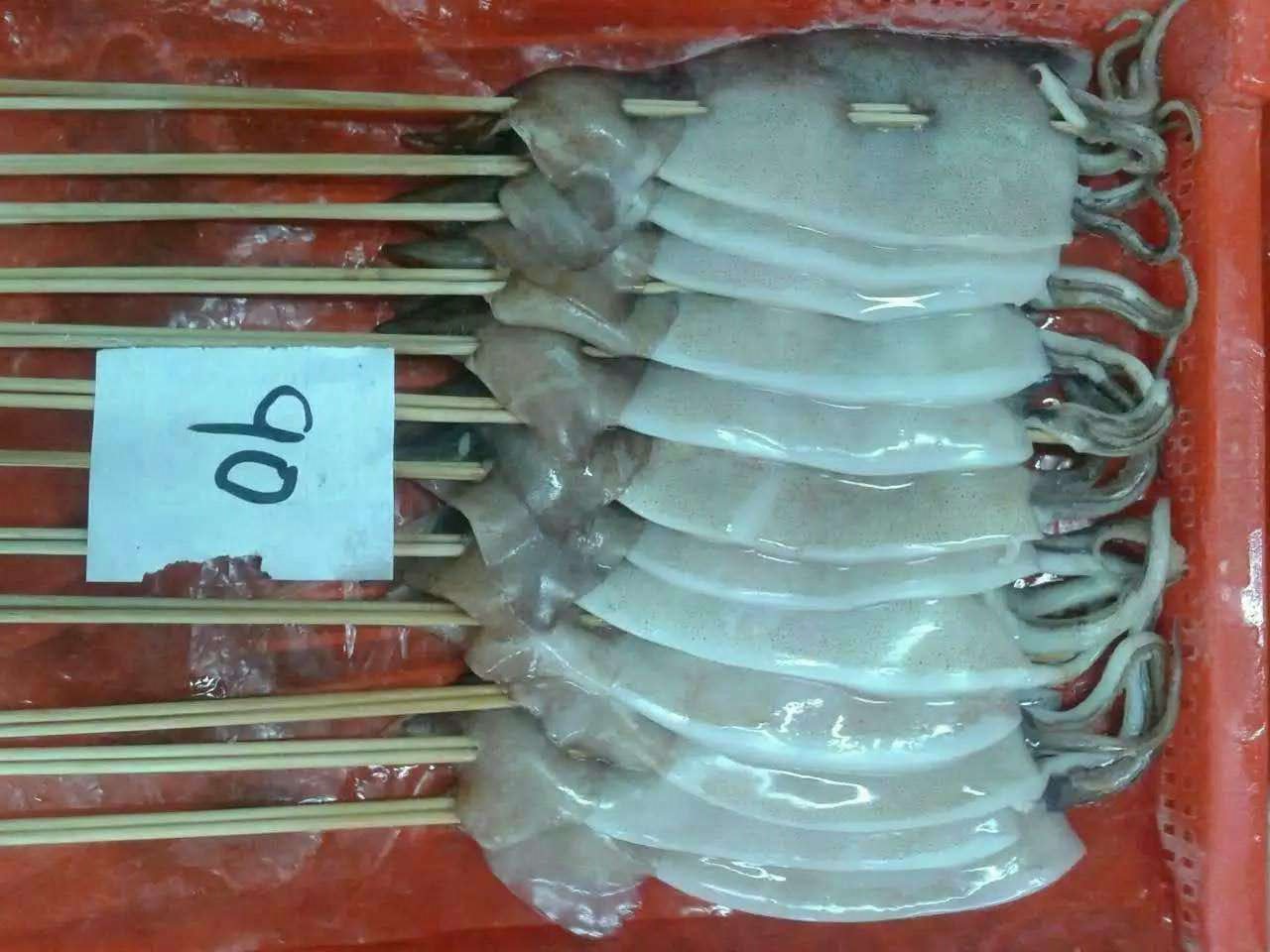 鱿鱼串-板串